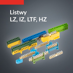 Listwy LZ, IZ, LTF, HZ